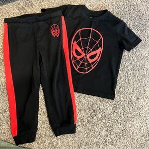 Marvel Kids Matching Set - Black and Red